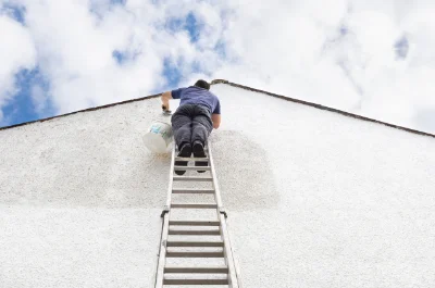 Peinture extérieure à la Croisille — façades et ravalement